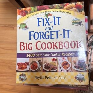 Fix-It and Forget It Big CookBook 1,400 Recipes